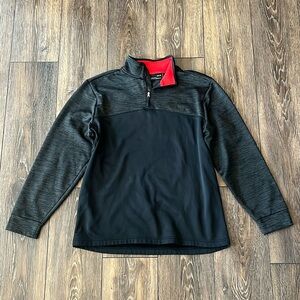 Under Armour Coldgear Black 1/4 Zip Pullover Jacket Men’s Size Medium